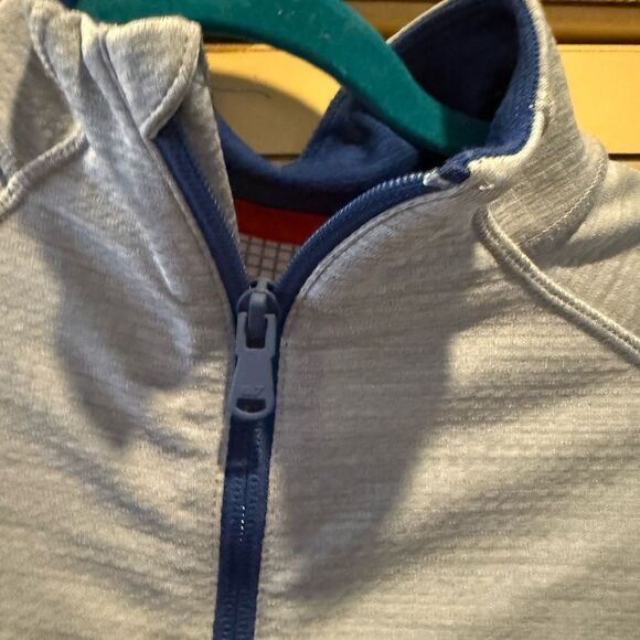 Vineyard Vines Grey-blue Quarter-Zip Pullover, Men’s XS - Picture 6 of 8